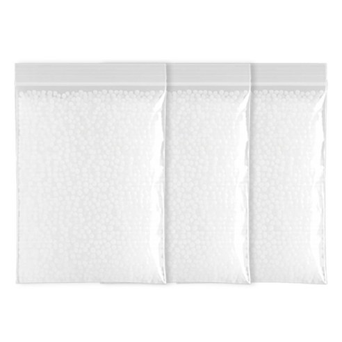 투데이리빙 300g 대용량 물에 녹는 플라스틱 투명 점토 diy 키링 만들기