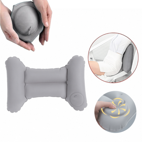 오래 앉아 있어도 허리가 편안한 비결 비행기허리쿠션