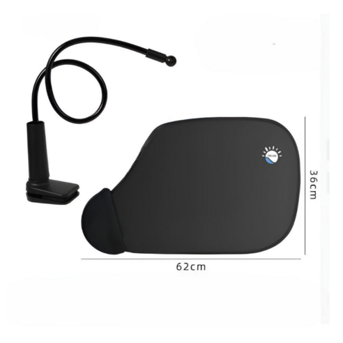 WAP 사무실 캐노피 모니터 햇빛 형광등 반사 가리개 각도조절 이미지 2