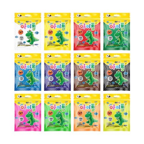 아모스 아이폼 50g 파우치 그린, 초록, 1개