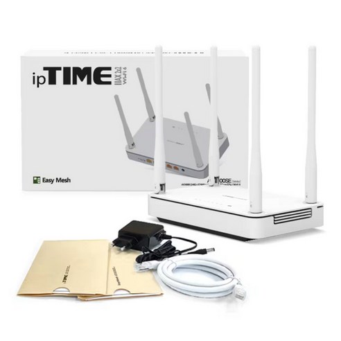 EFM 아이피타임 AX3000SE 기가 인터넷 WIFI 6 유무선 와이파이 공유기, 블랙