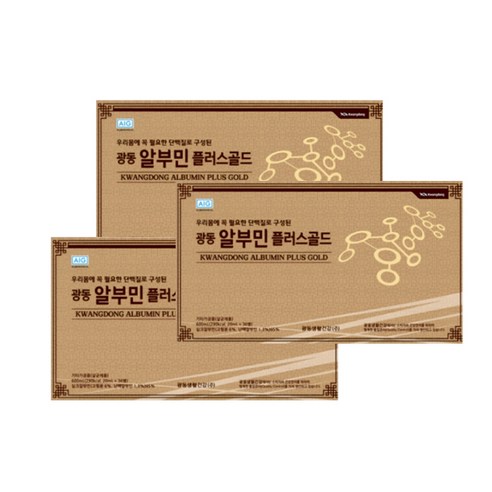 광동 알부민 플러스 골드 마시는 알부민 광동 영양제, 90개, 20ml