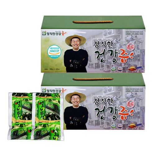 정직한건강즙 국내산 벌나무즙 HACCP 인증, 60개, 110ml