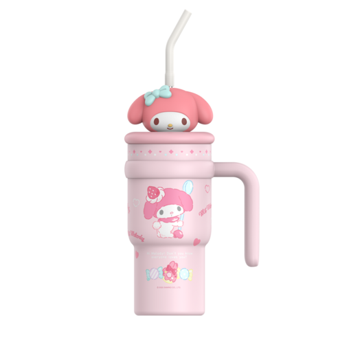 크로스 보더 산리오 텀블러 700밀리리터, 1개, 700ml, 700ml 마이멜로디