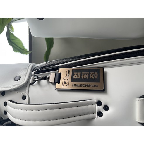 주문제작 골프백 네임택 이름표 캐디백 보스턴백 이미지 4