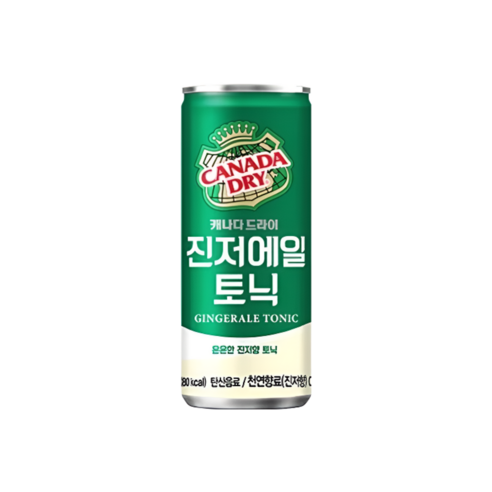 캐나다드라이 진저에일 토닉 캔 하이볼 250ml x 5개