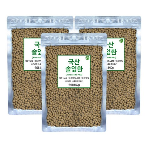 신영몰 솔잎환 국내산 소나무잎 사용 500g, 3개 실사용 후기 | 효과 있을까? 썸네일