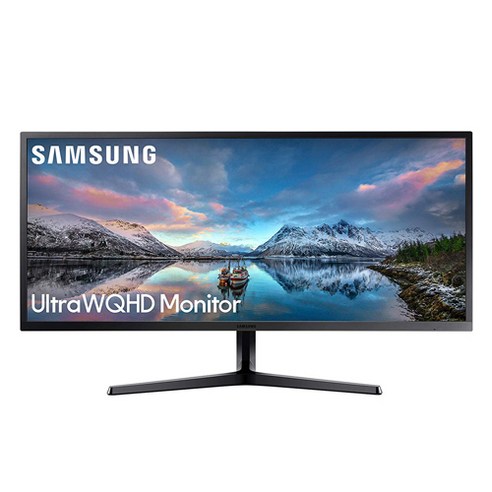 삼성전자 34인치 LS34J552WQK WQHD모니터 - 중고 A급 전문가 검증 게이밍용 사무용 전원케이블 HDMI케이블 지원 3개월 무상보증, 34인치 모니터, 86.36cm