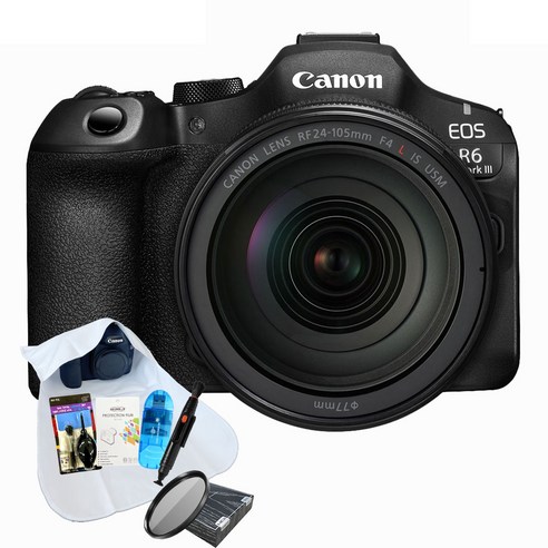 [포토리뷰이벤트] 캐논 EOS R6 Mark III + RF 24-105mm F4L IS USM KIT / 입문용 6종 패키지