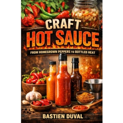 (영문도서)Craft Hot Sauce: From Homegrown Peppers to Bottled Heat: Grow Ferment Blend a... Paperback, Independently Published, English, 9798244544756