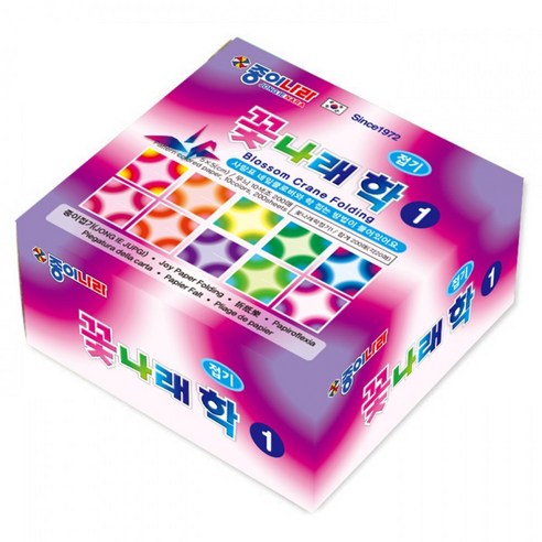 종이나라 1000 꽃나래학종이 1, 1개, 1.꽃나래학1