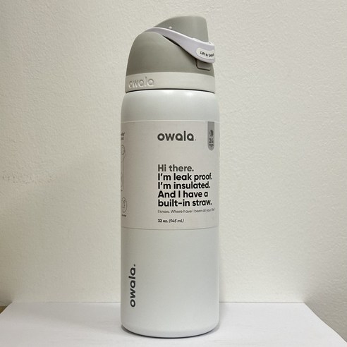 오왈라 FreeSip 프리십 인슐레이티드 텀블러 24oz 32oz, 710ml, 36, 1개