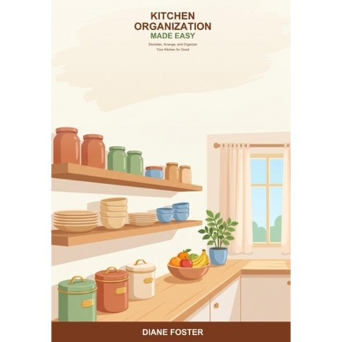 (영문도서)Kitchen Organization Made Easy: A Beginner's Guide to Decluttering Arranging a... Paperback, Independently Published, English, 9798196687129