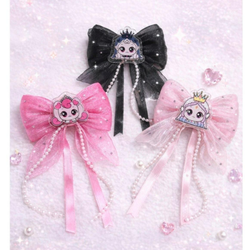 러블리 핑크 티니핑시즌6 헤어악세사리 프린세스티니핑 하츄핑 머리핀 여아머리핀 아동헤어핀 공주머리핀 핑크 이클립스핑 다이아나핑