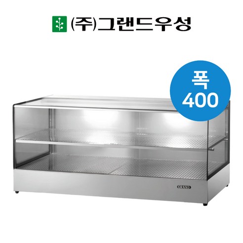우성 600 온장고 쇼케이스 사각 2단 (폭400) GWHCFK06HAS2 이미지