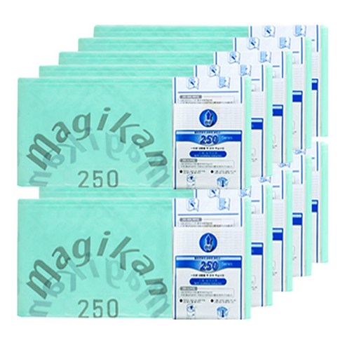 매직캔 정품리필봉투 250 그린 (21리터용) 250R10G