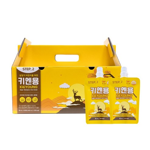 몸엔용 키엔용 유아 건강식품 80ml, 30개 맛있게 먹은 솔직 후기 - 상품 이미지 2
