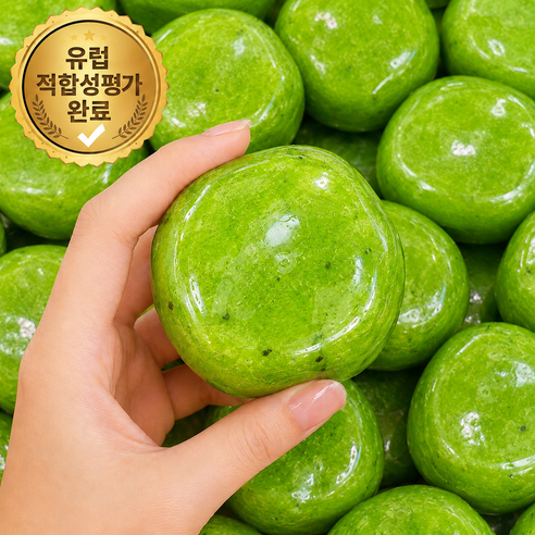 [안전인증] 디자인유니크 크런치말랑이 슬라임 슬랑이, 키위(샤베트)슬랑이, 124g, 1개