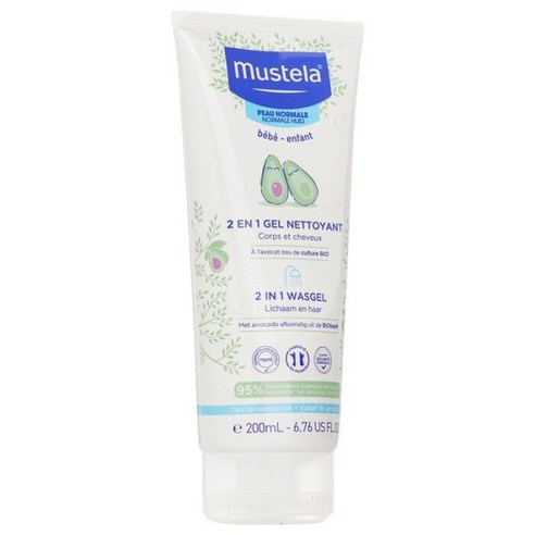 MUSTELA 프랑스 정품 무스텔라 베베 아보카도 클렌징 젤 바디 & 헤... 실사용 후기 | 효과 있을까? - 상품 이미지 2