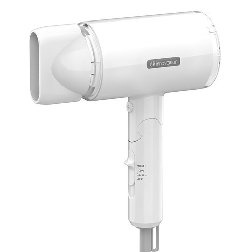 CKI 접이식 헤어 드라이기 1700W, CKI-D760, 화이트