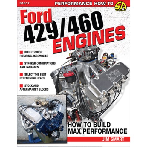 (영문도서)Ford 429/460 Engines: How to Build Max Performance Paperback, Cartech, English, 9781613256046