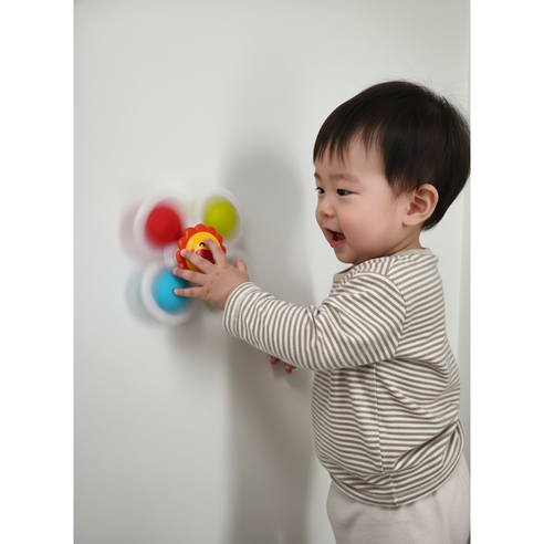 리틀그립 유아용 흡착 회전 스피너 딸랑이 3종 이미지 4