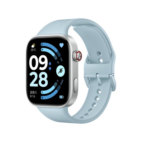 레드미 워치 REDMI Watch 6 스마트워치 블루투스 통화 NFC 중국버전, 블루, 4cm