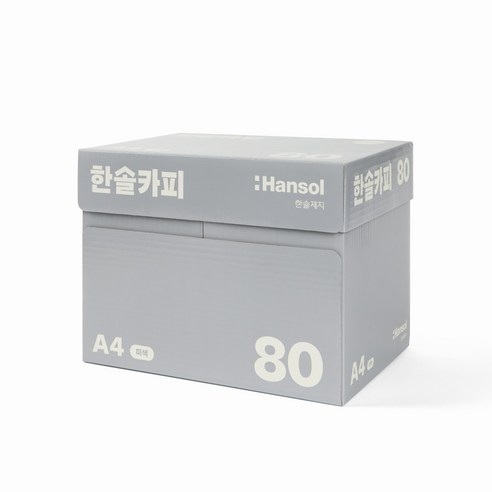 한솔복사용지 미색 A4 80g 2500매, 1박스