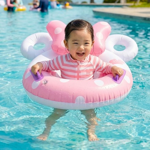 쉬핑 미니 아동 보행기튜브 유아 쿠션