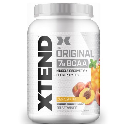 엑스텐드 더 오리지널 7G BCAA 피치 아이스 티, 1.22kg, 1개