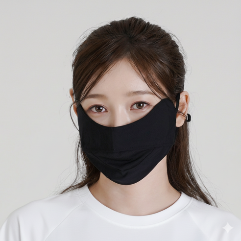 비타플렉스 1+1 스포츠 골프마스크 얼굴 햇빛 가리개 등산 자전거 스포츠... 실사용 후기 | 효과 있을까? - 상품 이미지 3