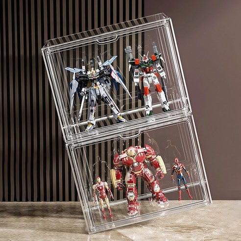 Curious Pony 피규어 장식장 투명 아크릴 케이스 대형 45*33... 솔직 후기 | 취미생활 필수템 - 상품 이미지 4