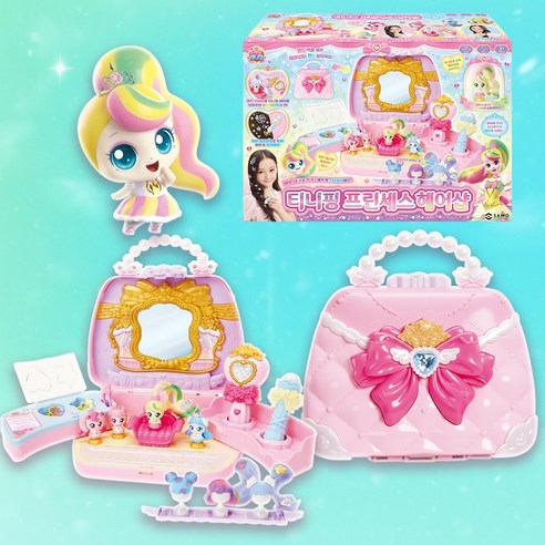 캐치티니핑 프린세스 헤어샵, 혼합색상, 1개