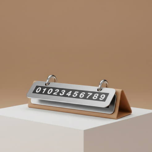 플라인 번호 넘겨쓰는 듀얼 차량 주차번호판 실사용 후기 | 효과 있을까? - 상품 이미지 2