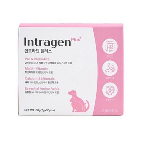 RePet 강아지 아기 고양이 장건강 설사 지사제 변비 소화제 설사약 면역력 영양제, 2g, 장건강/유산균, 30개