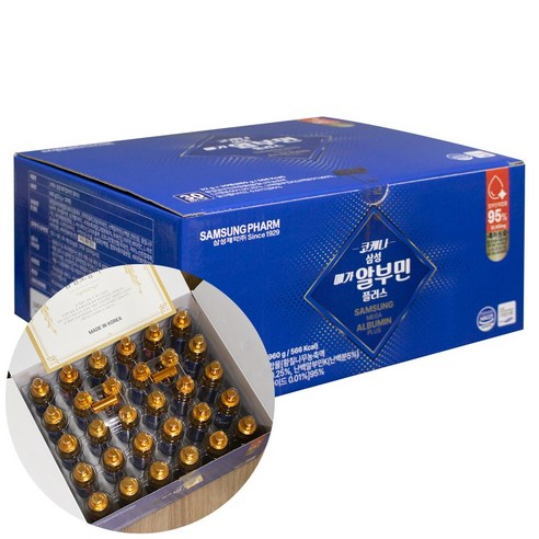 삼성제약 마시는 알부민 영양제 고함량 3000mg 1개월분(30병), 32g, 30개