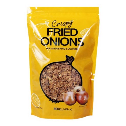 크리스피 프라이드 어니언 유럽풍 양파후레이크, 400g, 1개