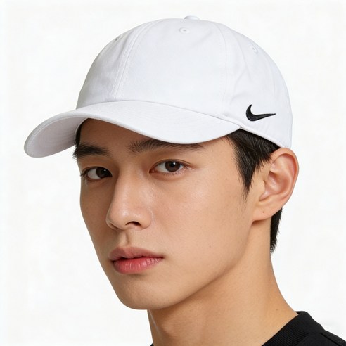 나이키 남녀 공용 팀 U NK H86 캡 모자 IB8895-100, 1개, 화이트