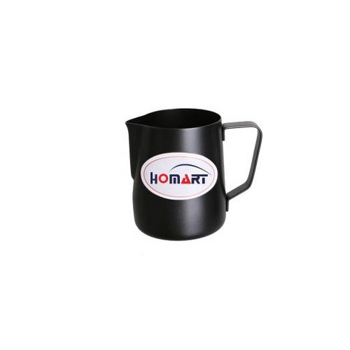 테프론 스팀피처 밀크저그 350ml (블랙), 1개