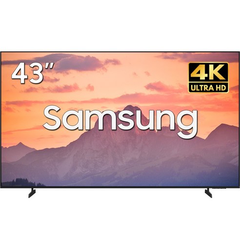 삼성전자 108cm 43인치 LH43BED-H 4K UHD LED 비즈니스TV 에너지효율 1등급, 방문설치, 스탠드형, 108cm(43인치)