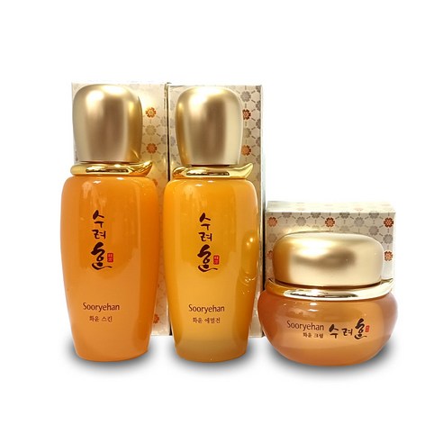 수려한 화윤 기초 3종(스킨+에멀젼+크림)/주름/한방 솔직 후기 | 피부 타입별 분석 - 대표 이미지