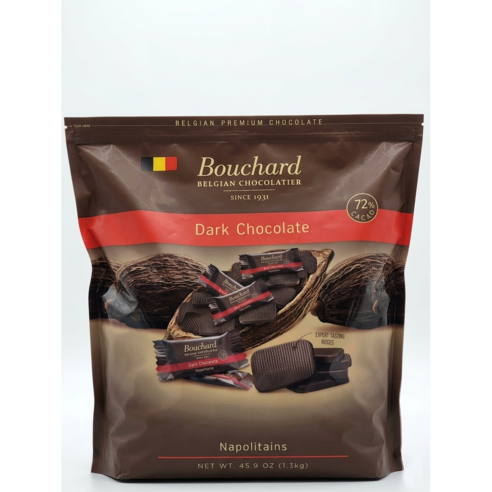 벨기에 부샤드 다크초콜릿, 1.3kg, 1개