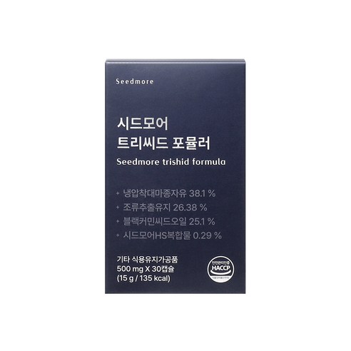 시드모어 트리씨드 포뮬러, 30정, 1개