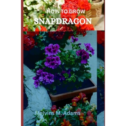 (영문도서)How to grow Snapdragon flowers for beginners: The Ultimate Beginner's Guide to G... Paperback, Independently Published, English, 9798259441132