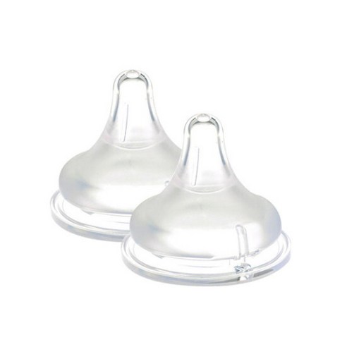 더블하트 소프트터치 모유실감 젖꼭지, 3L, 4개