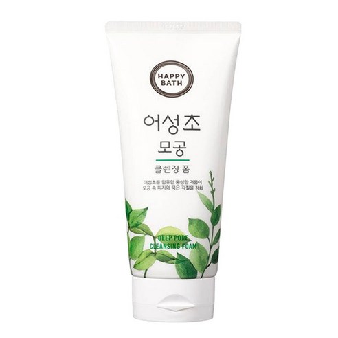 해피바스 어성초 모공 클렌징폼 솔직 후기 | 실사용자 리뷰 분석 썸네일