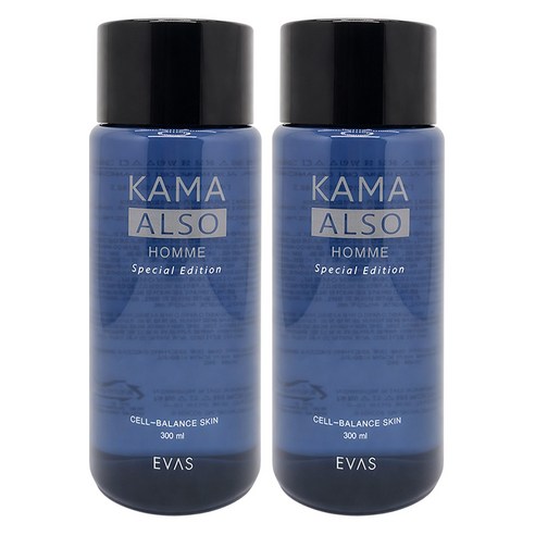 까마올소 중년 남자 스킨 토너 대용량, 300ml, 2개