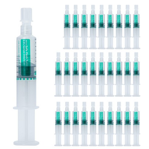위고 일회용 멸균생리식염수 염화나트륨액 주사기형, 3ml 30개
