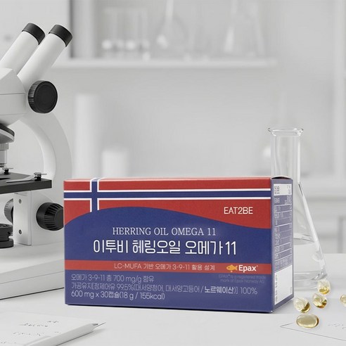 이투비 노르웨이 헤링오일 오메가11 600mg, 30정, 5박스 - MCT오일/영양제 | 쿠팡