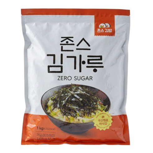 존스 김가루 업소용 대용량 가루김, 1개, 1kg